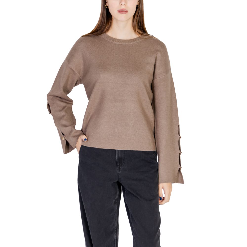 Brown Viscose Sportswear - ventzia