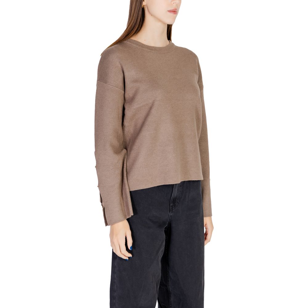 Brown Viscose Sportswear - ventzia