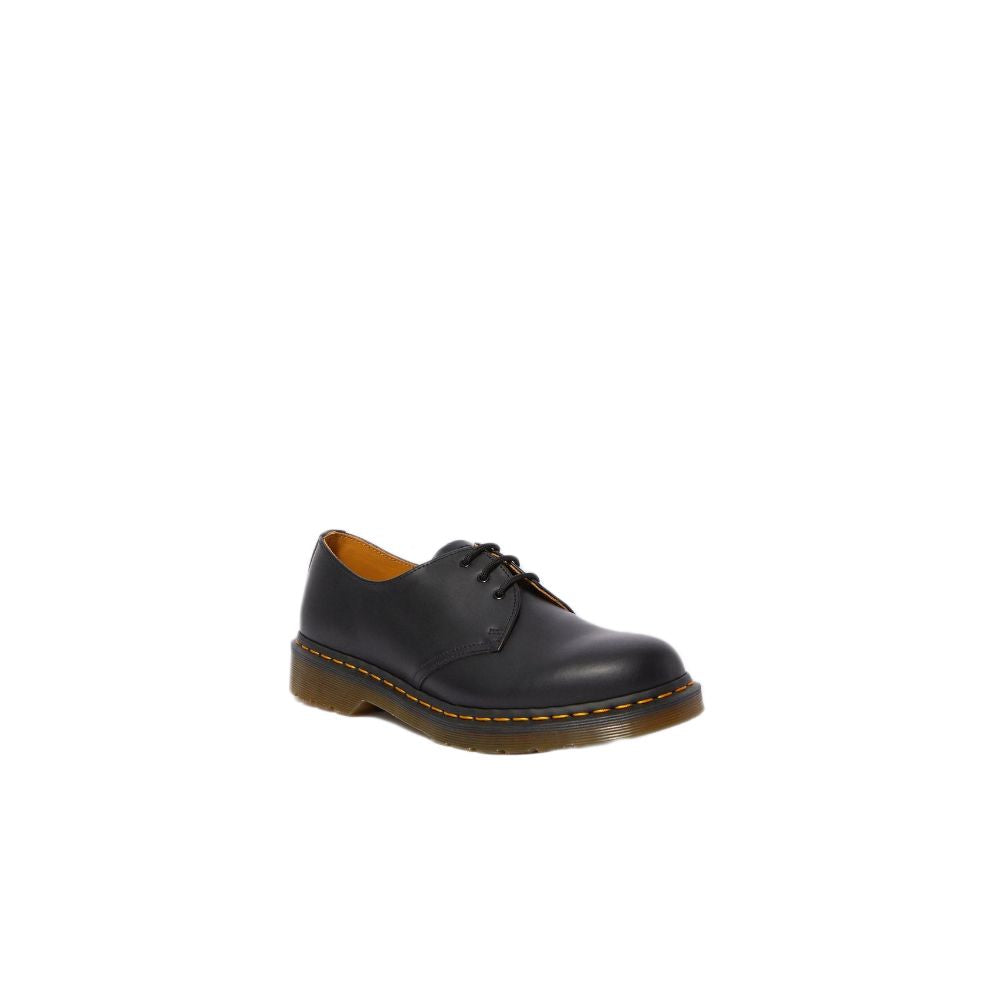 Black Leather Platform - ventzia