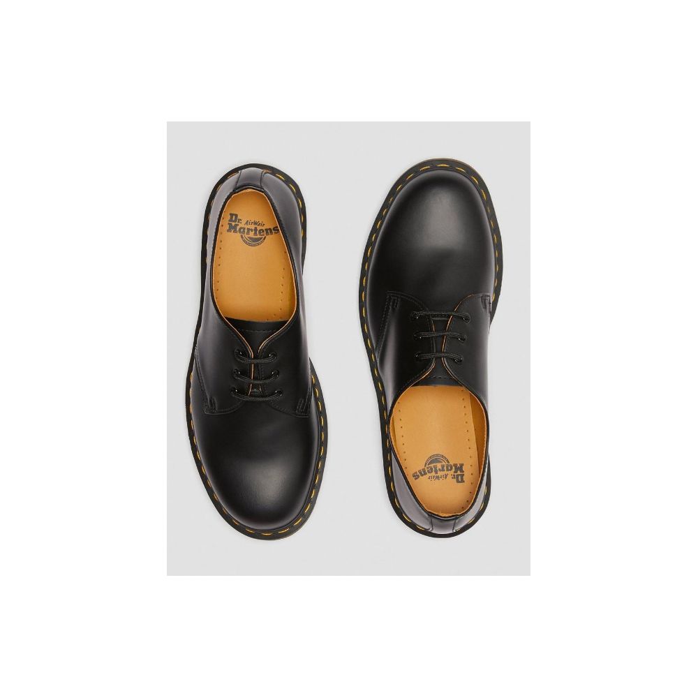 Black Leather Platform - ventzia