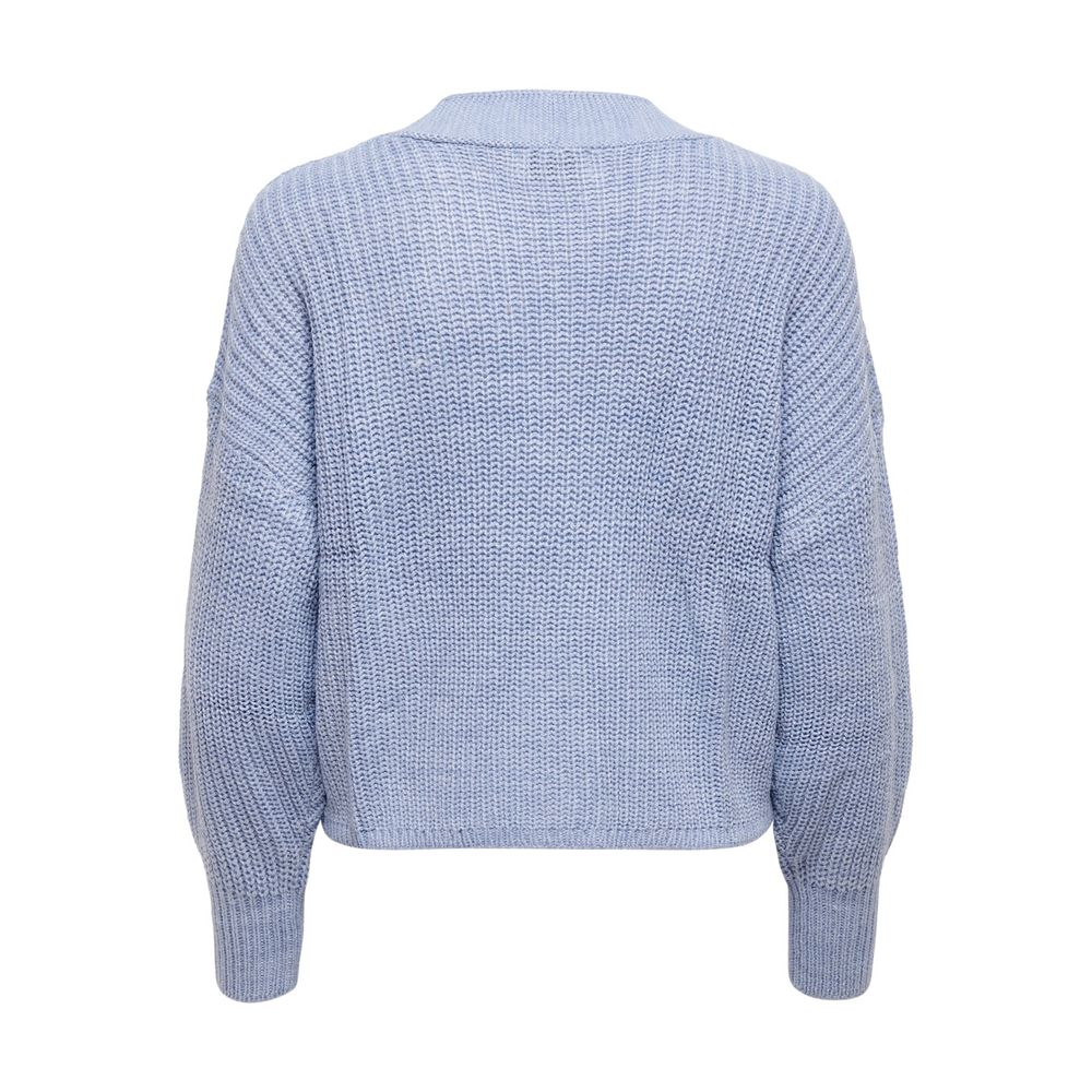 Blue Marabou Cardigan