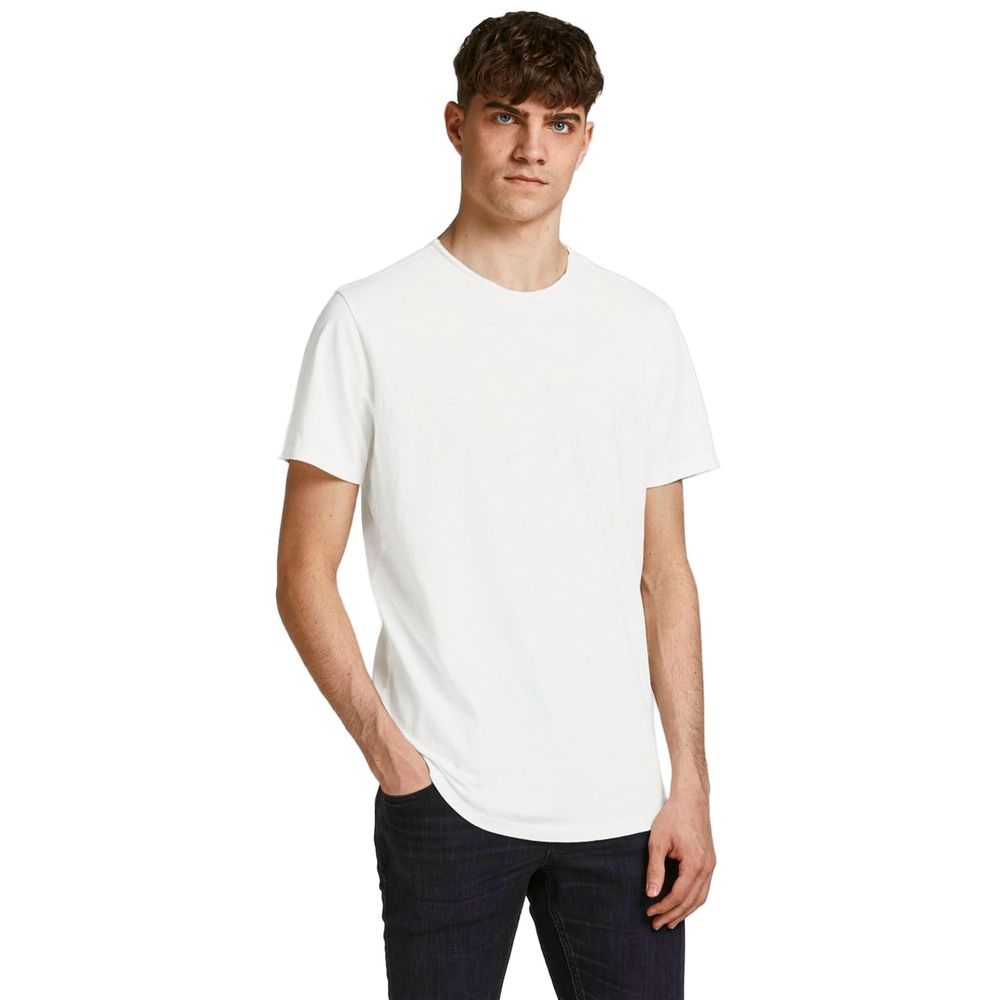 Cream Organic Cotton T-Shirt - ventzia
