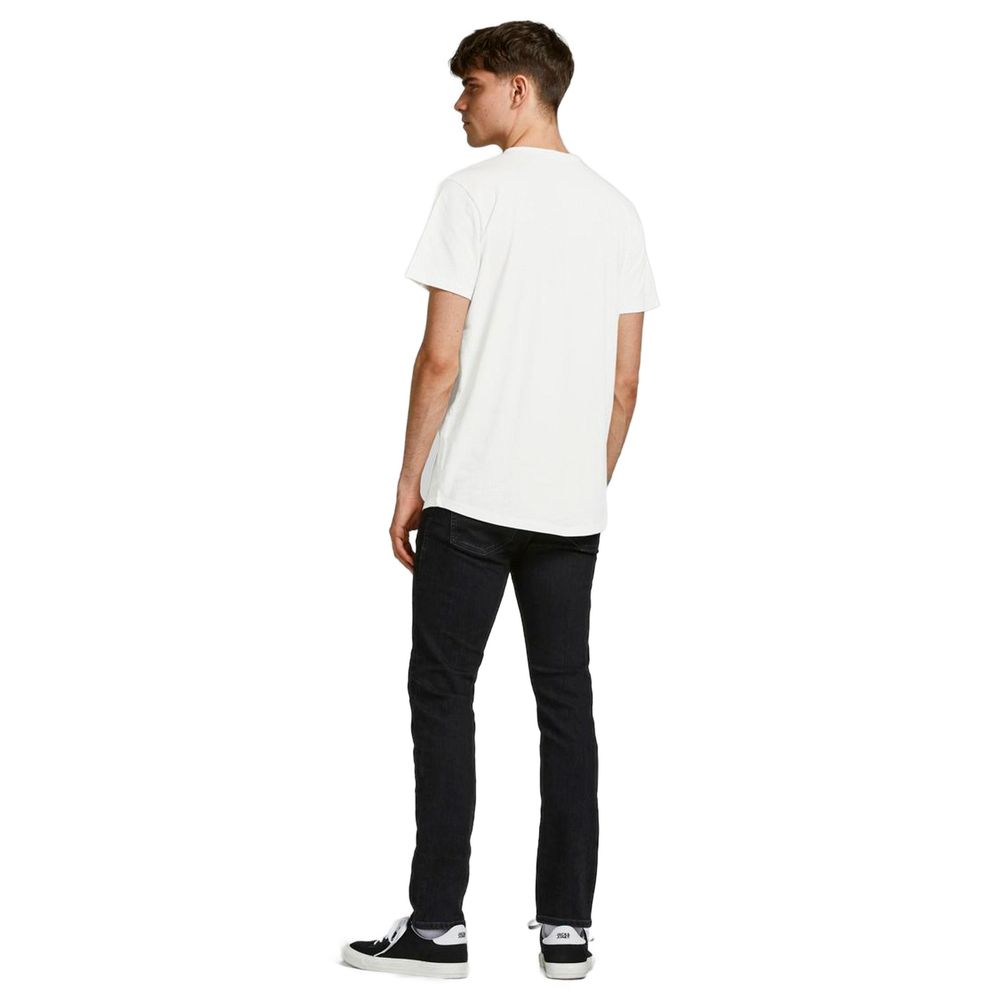 Cream Organic Cotton T-Shirt - ventzia