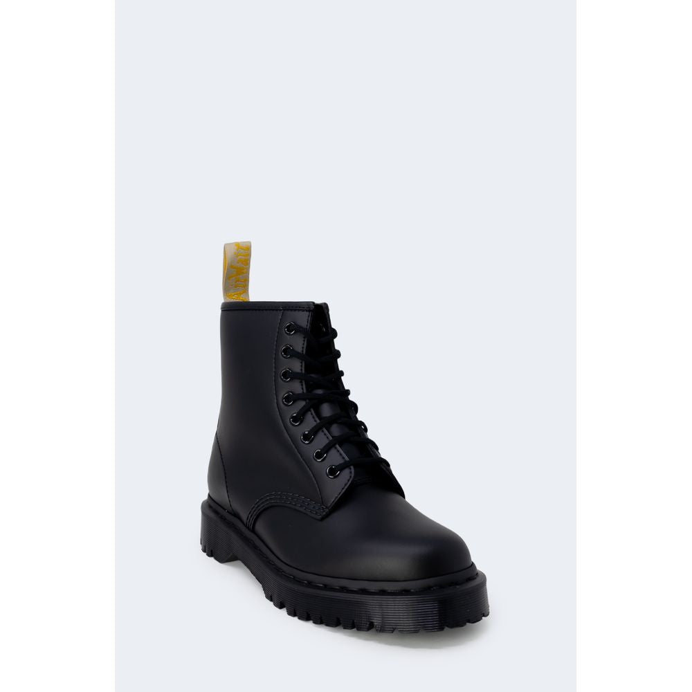 Black Polyester Boot - ventzia