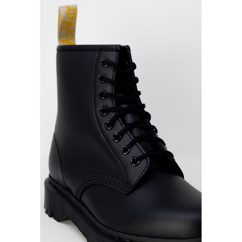 Black Polyester Boot - ventzia