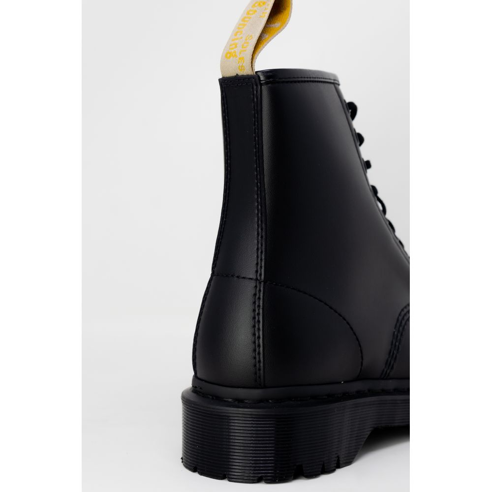 Black Polyester Boot - ventzia