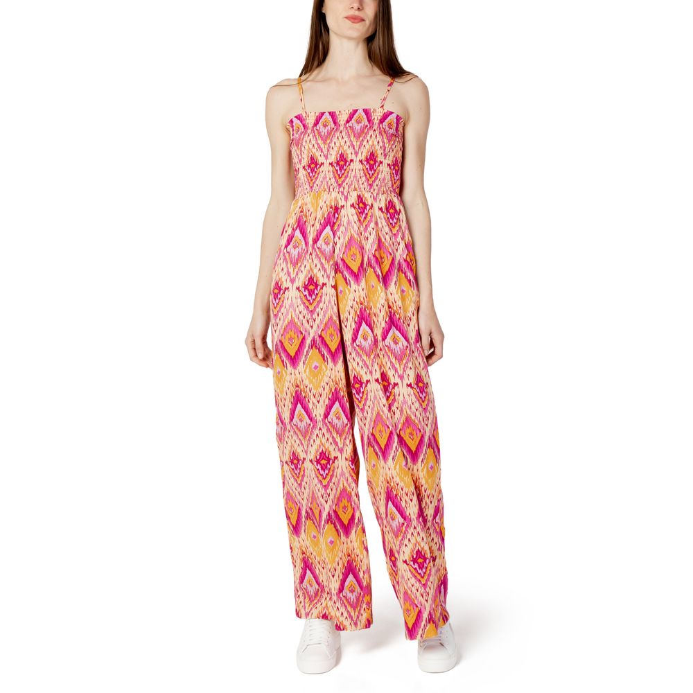 Pink Viscose Jumpsuit