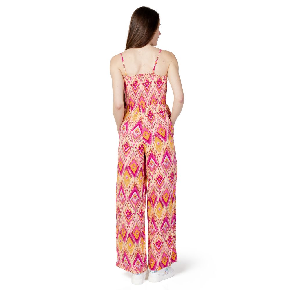 Pink Viscose Jumpsuit