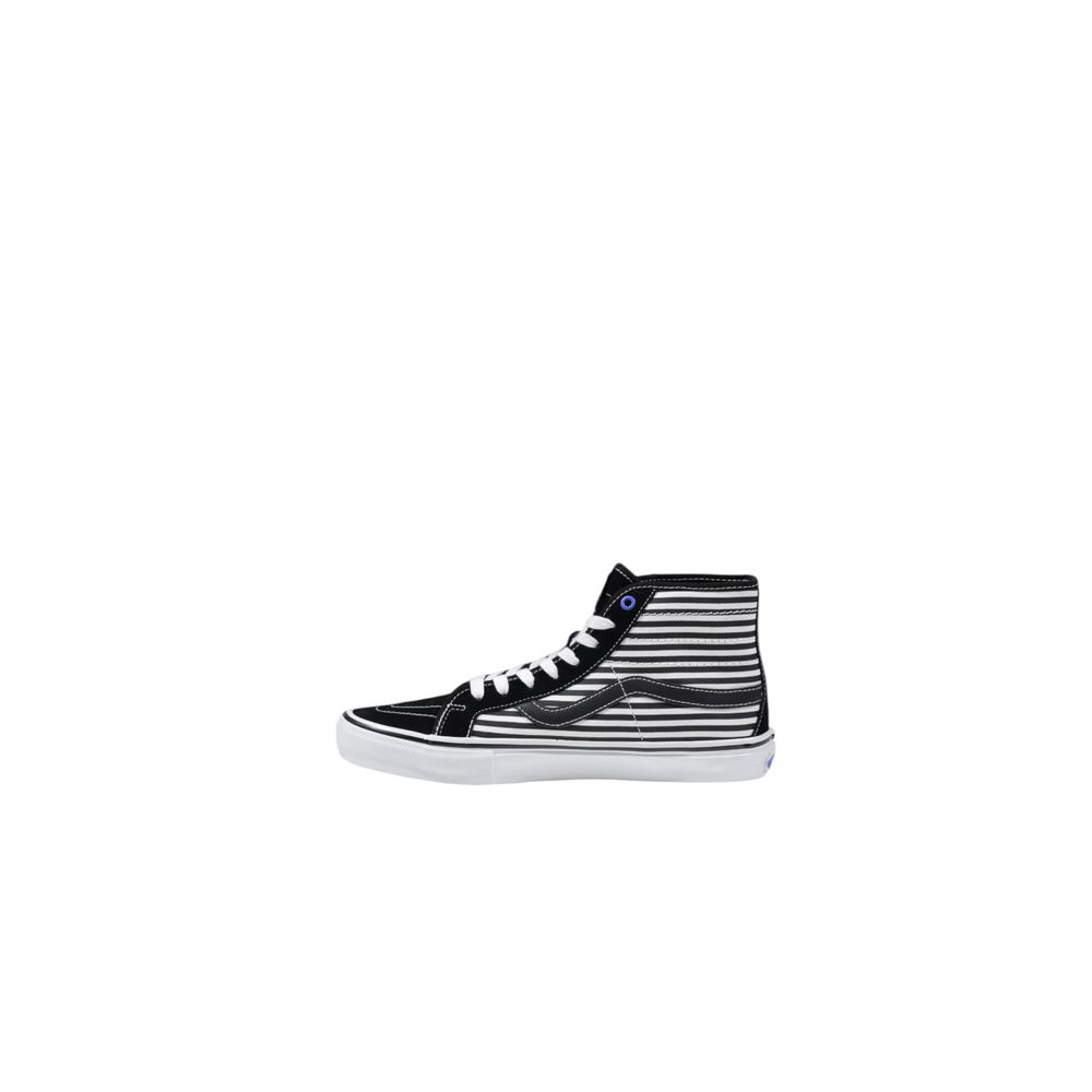 Black And White Leather Sneaker - ventzia