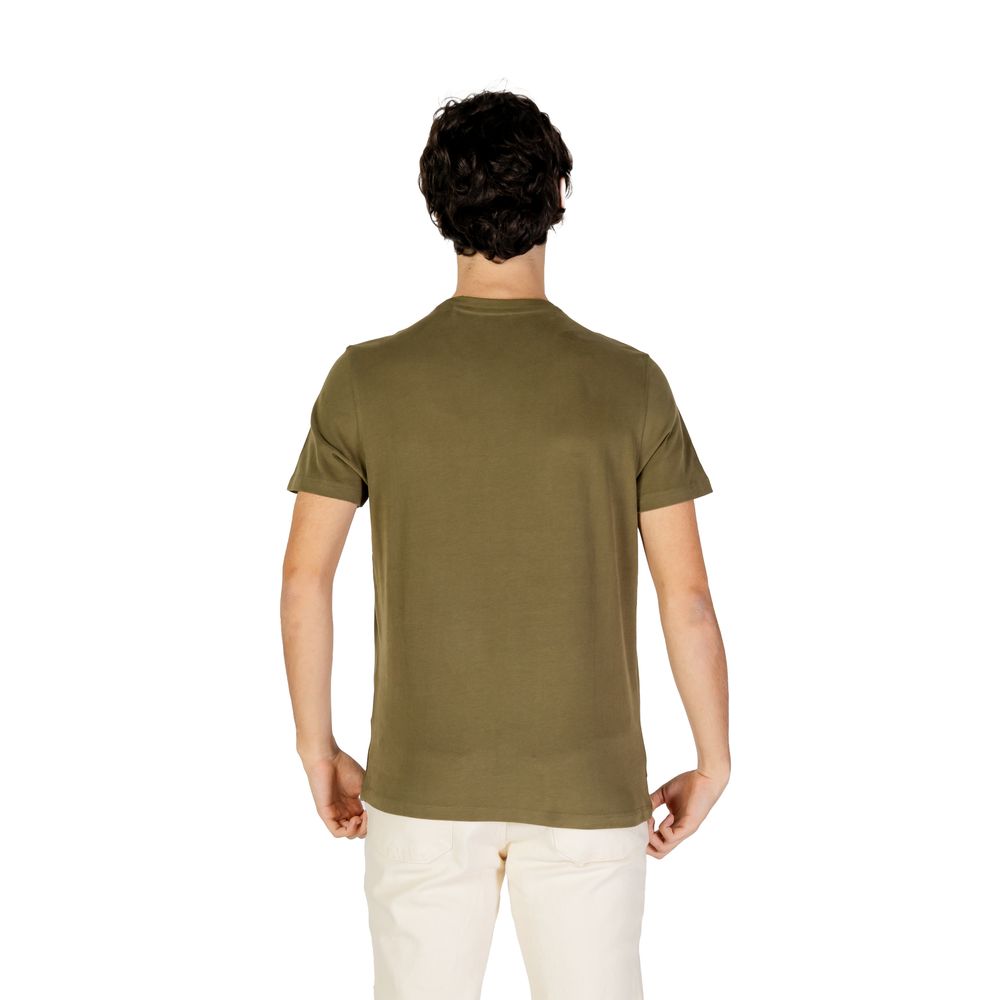 Green Cotton T-Shirt - ventzia