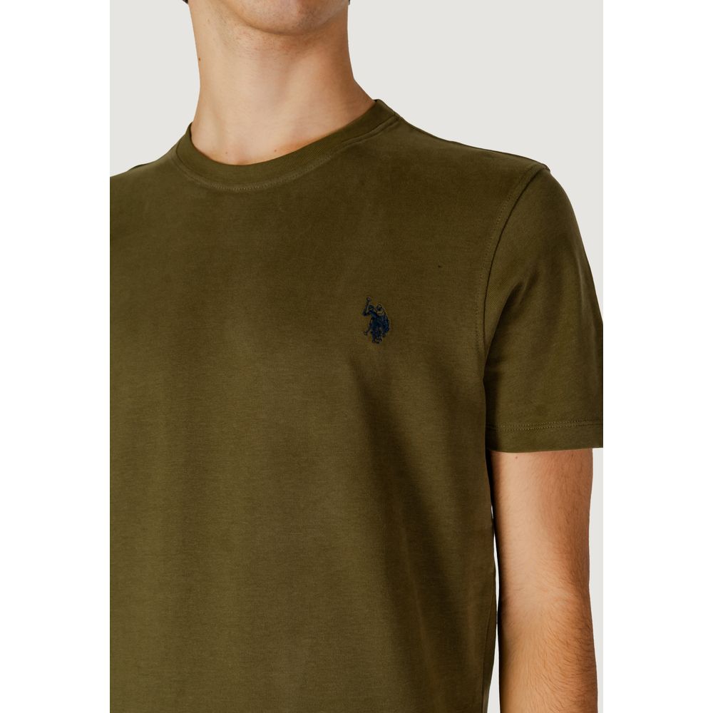 Green Cotton T-Shirt - ventzia