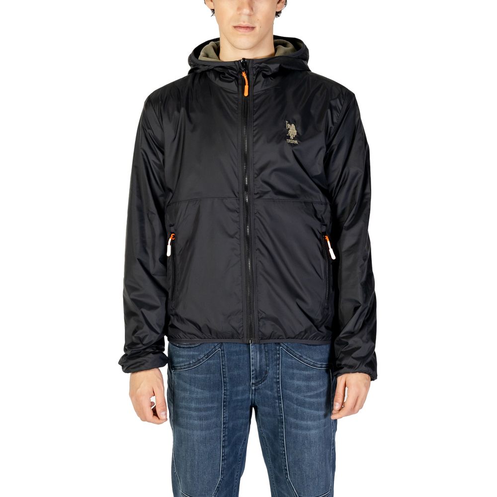 Gray Polyamide Jackets & Coat - ventzia
