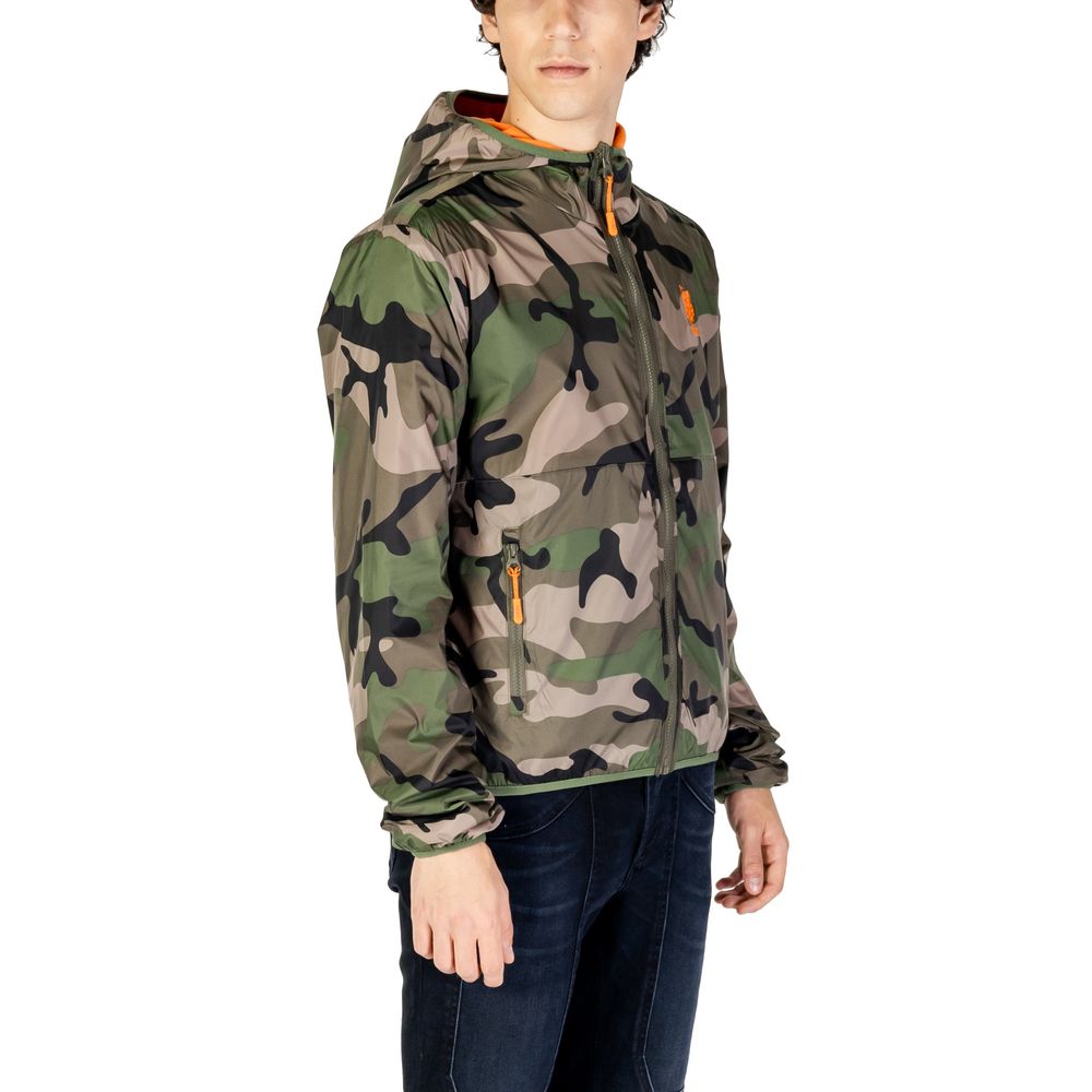 Green Polyamide Jackets & Coat - ventzia