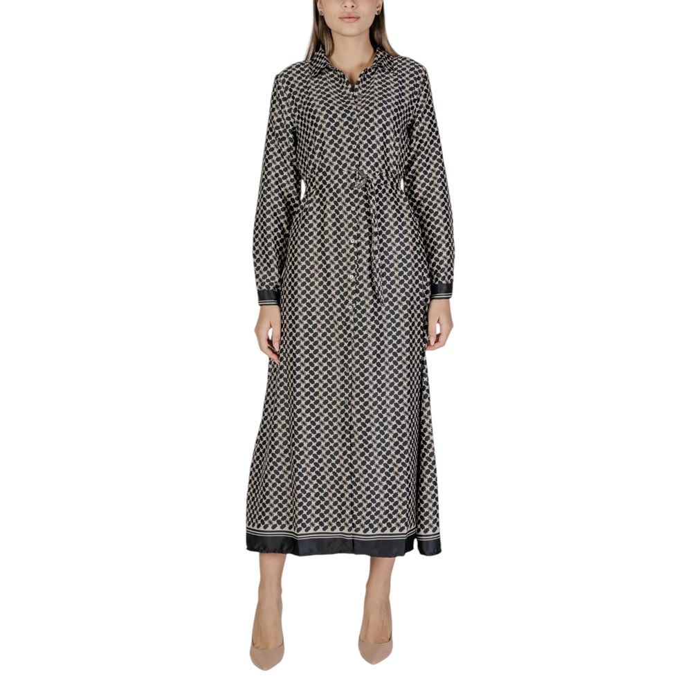 Black Recycled Polyester Long - ventzia