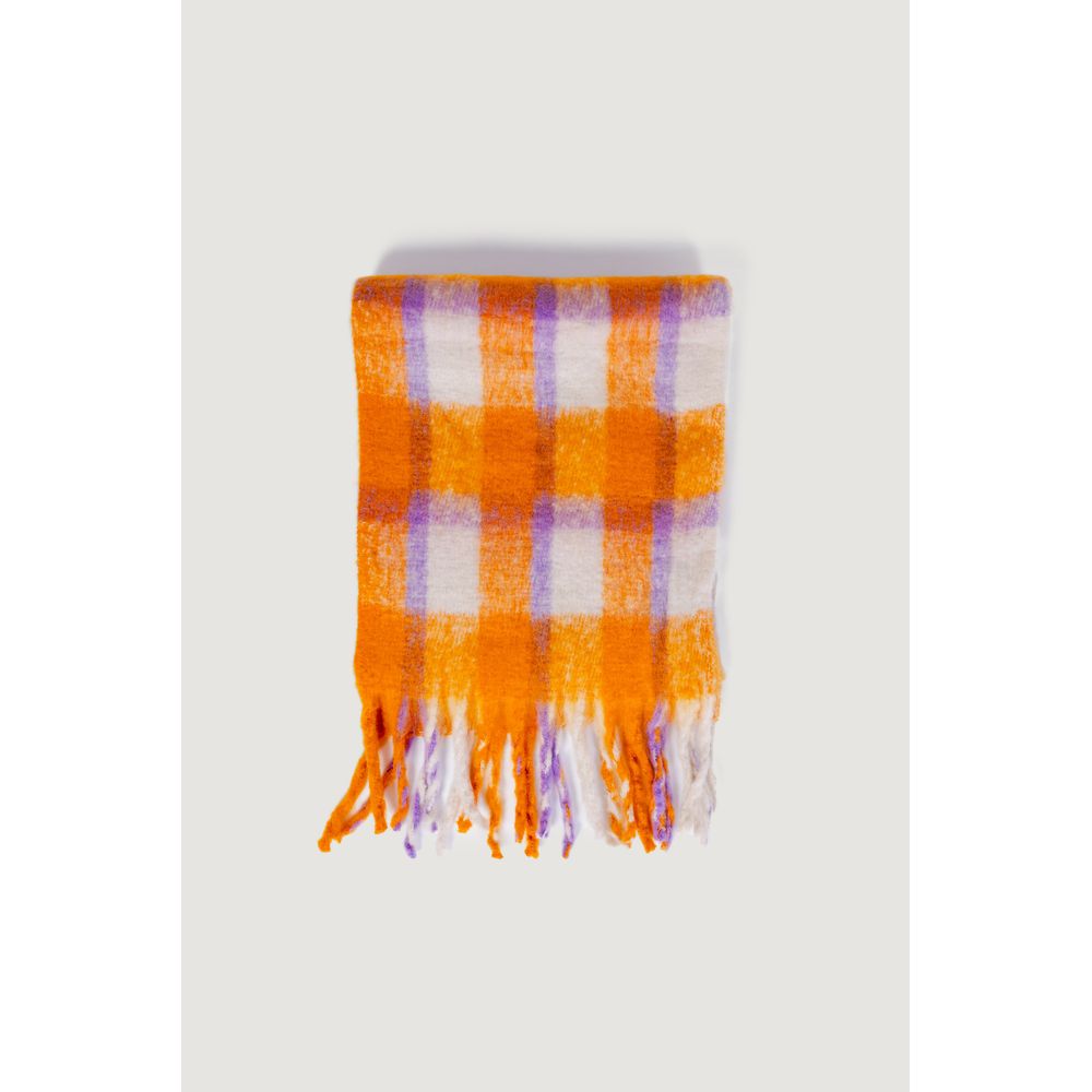 Orange Polyester Scarf - ventzia