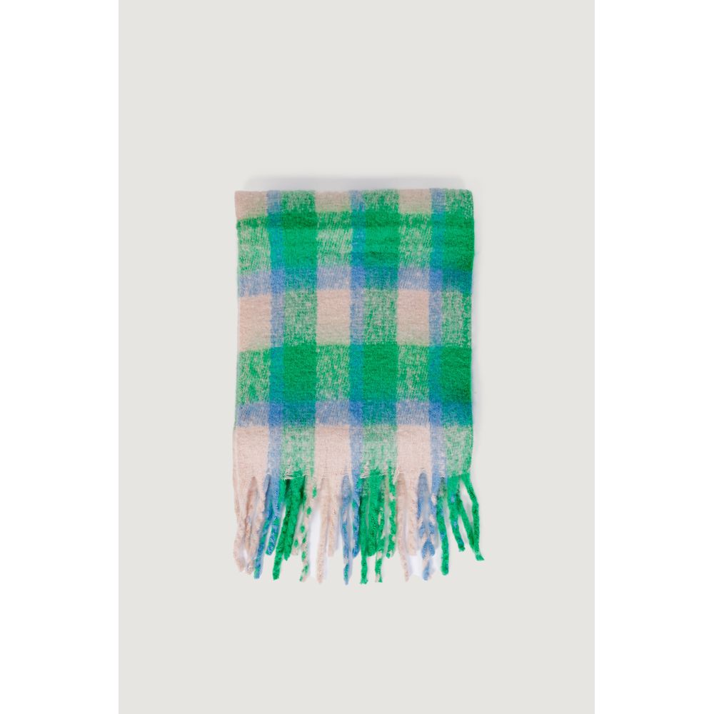 Green Polyester Scarf - ventzia