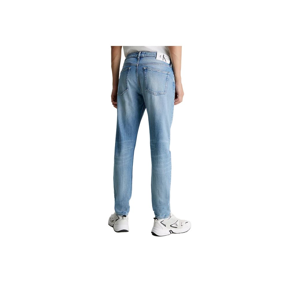 Blue Organic Cotton Slim Fit Jean