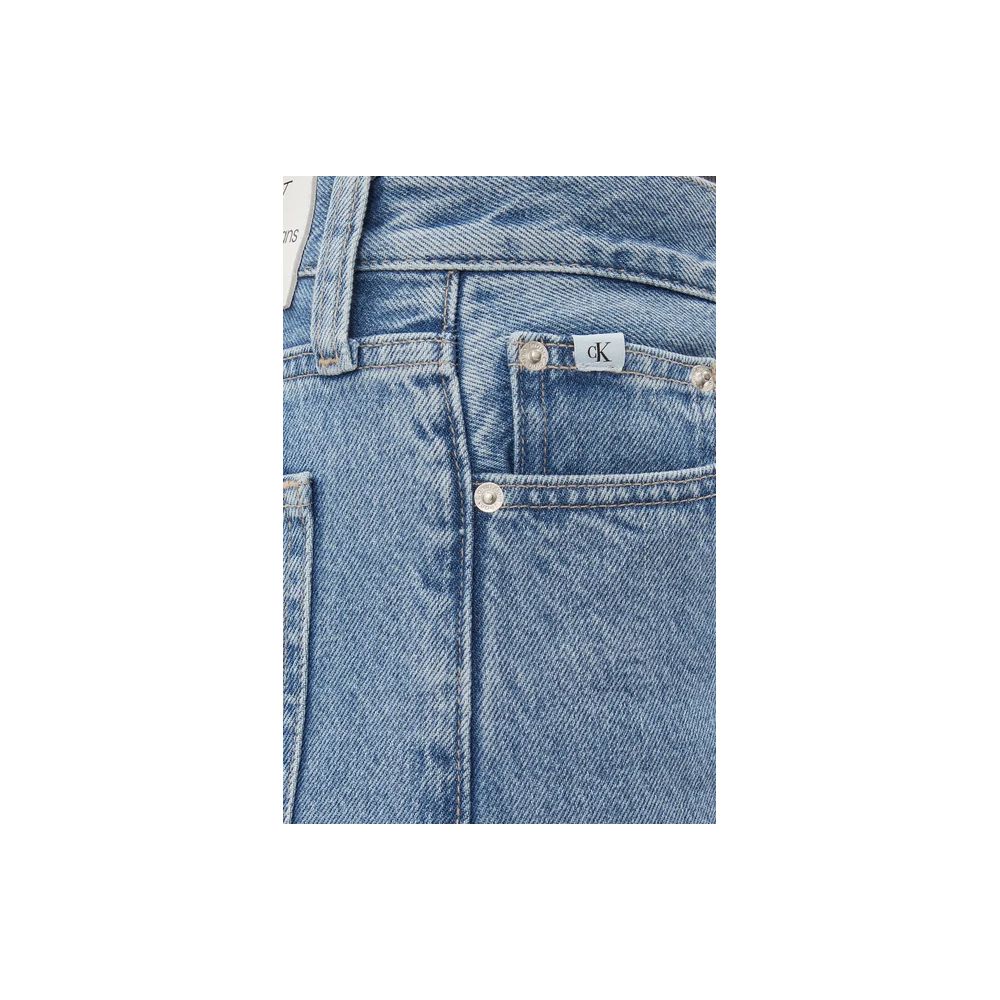 Light Blue Cotton Relaxed Fit Jean - ventzia