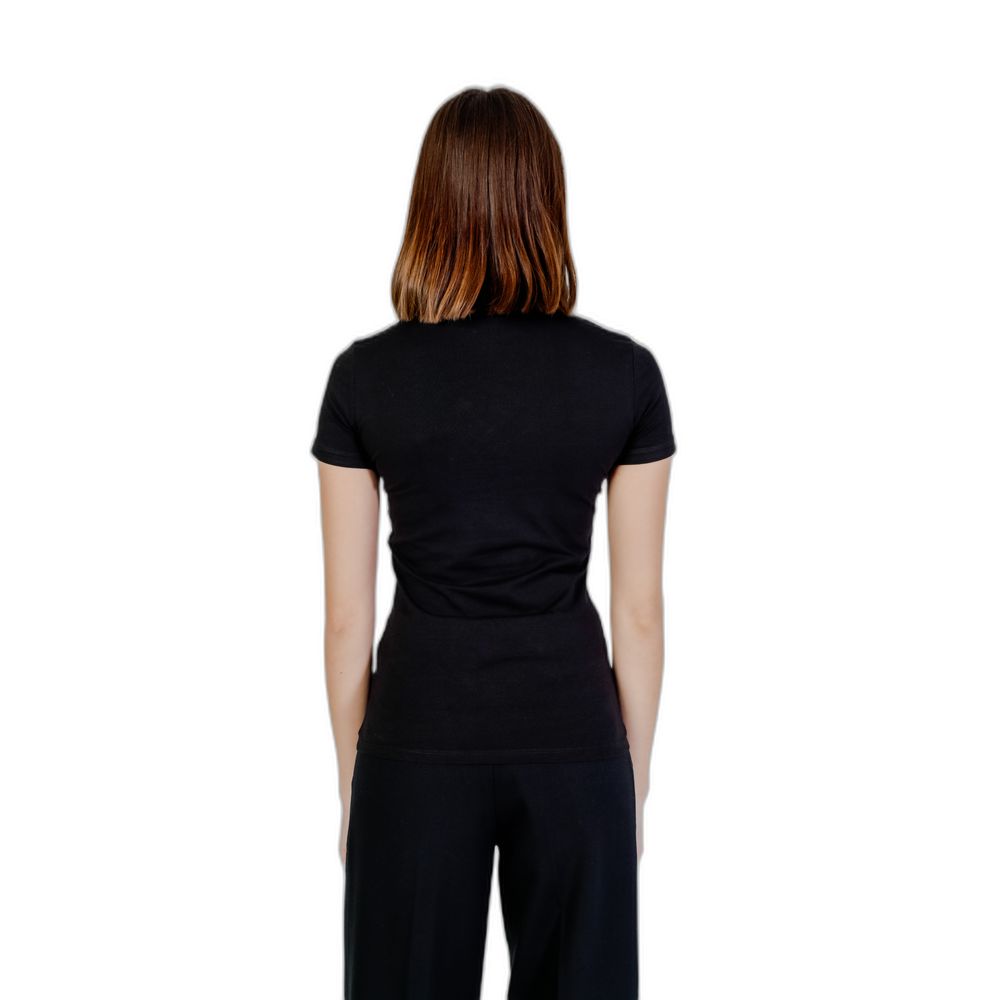 Black Cotton T-Shirt - ventzia