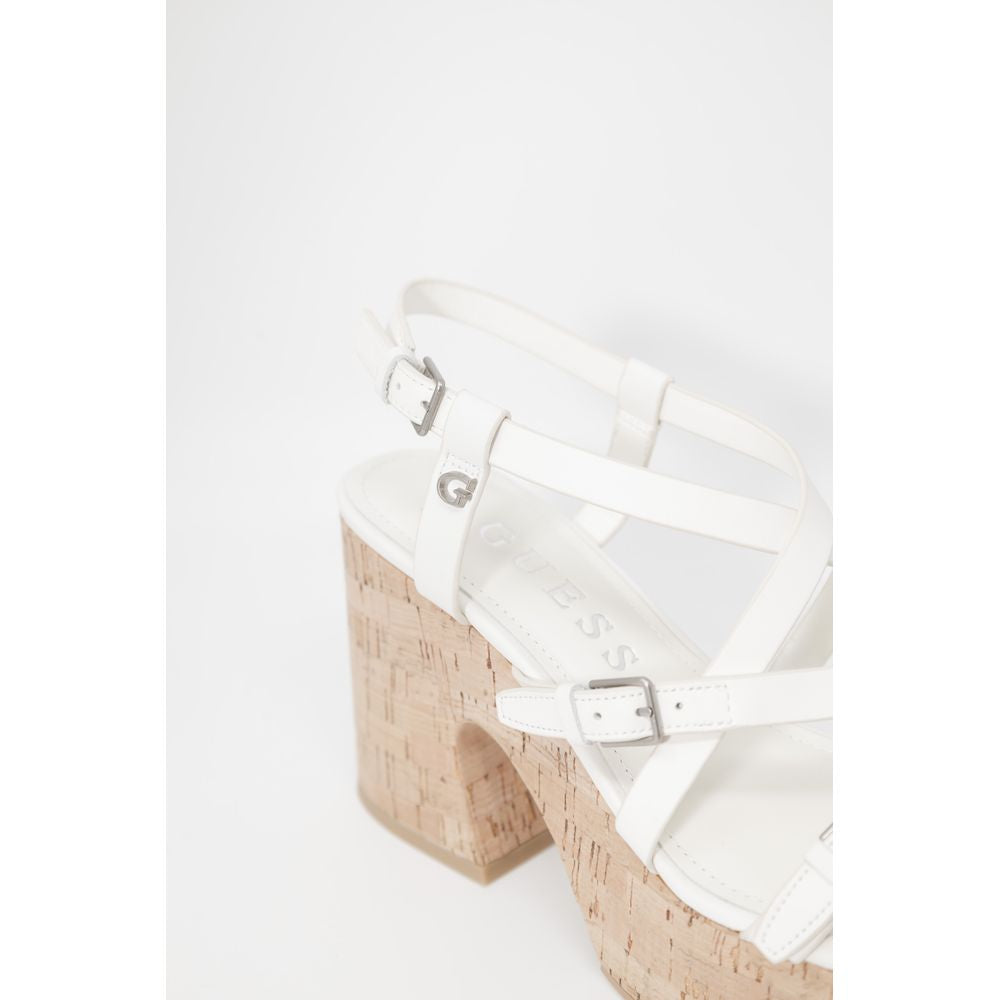 Beige Leather High Heel - ventzia