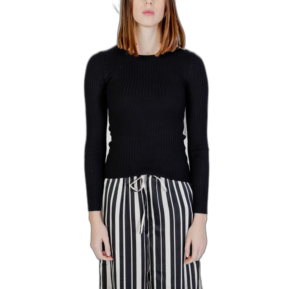 Black Viscose Sportswear - ventzia