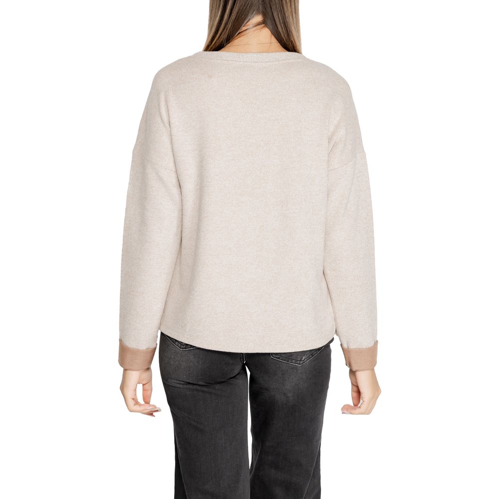 Beige Viscose Sportswear - ventzia