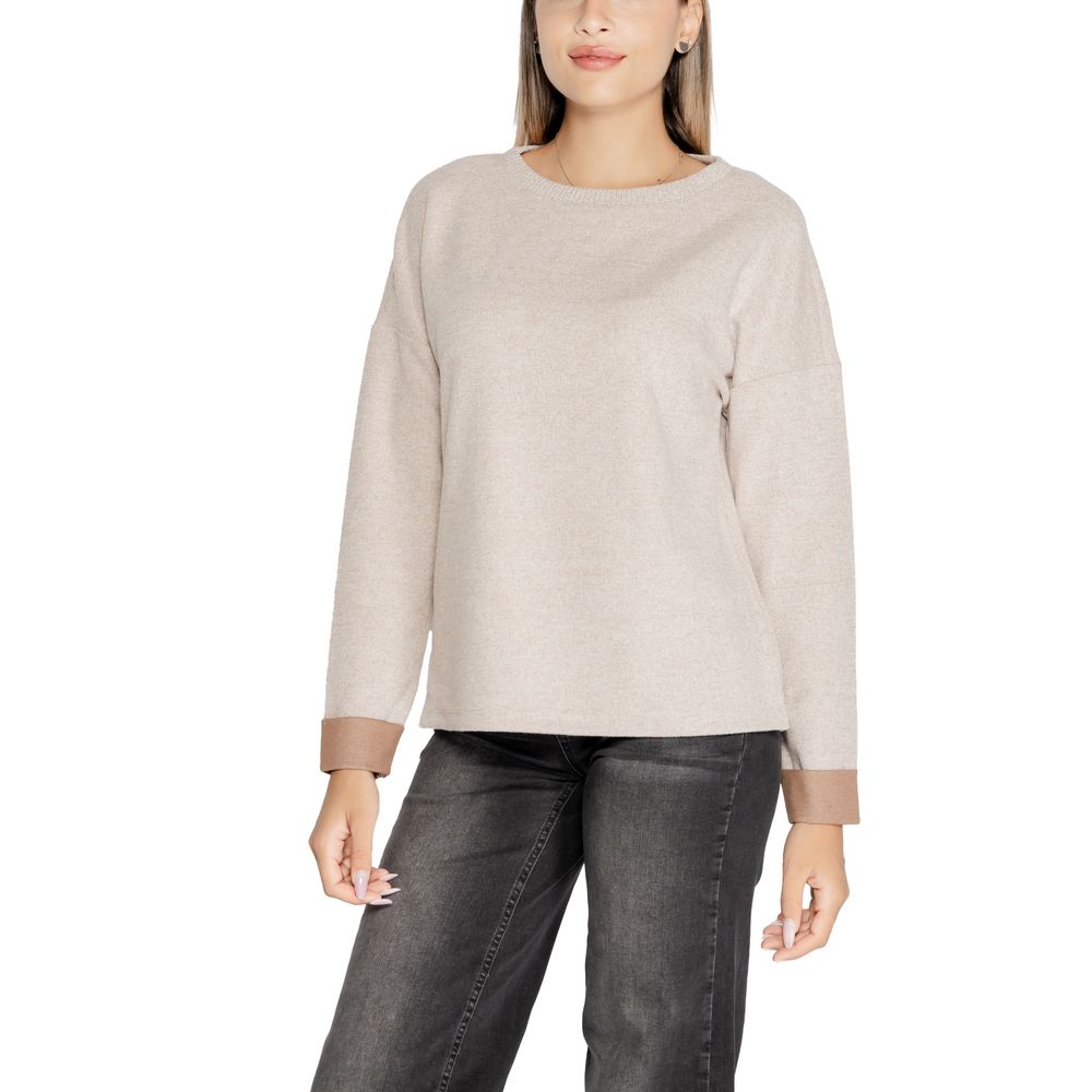 Beige Viscose Sportswear - ventzia