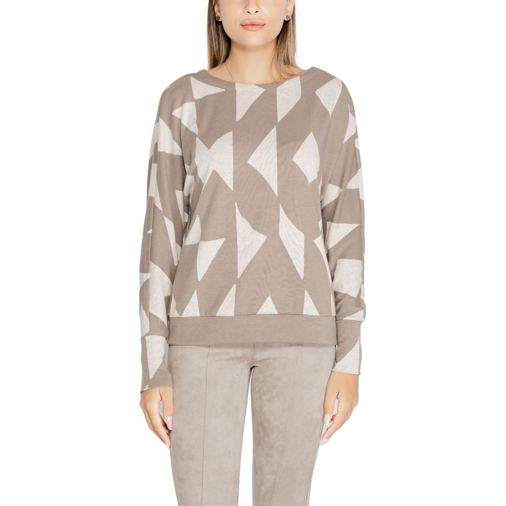 Brown Polyester Sportswear - ventzia