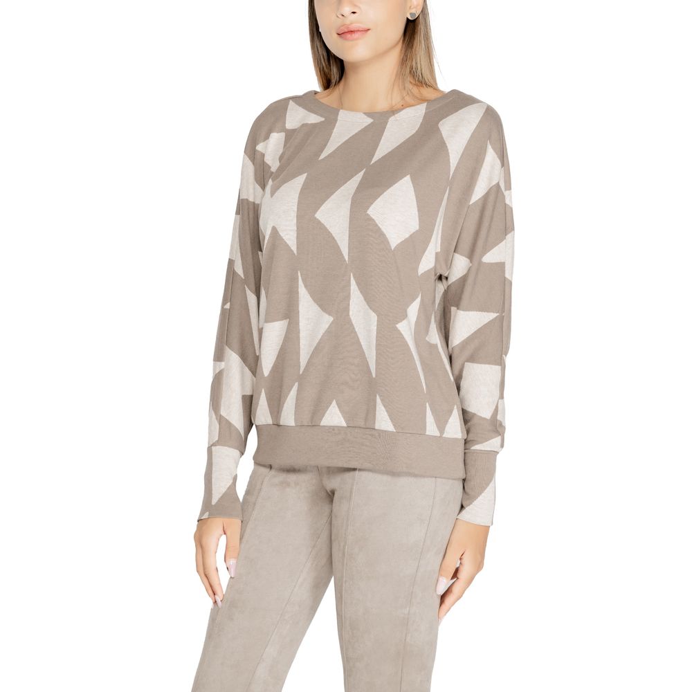 Brown Polyester Sportswear - ventzia