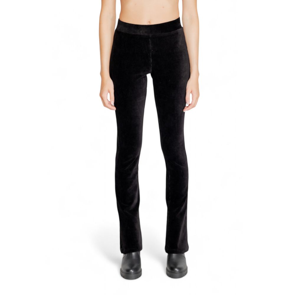 Black Cotton Jeans & Pant - ventzia