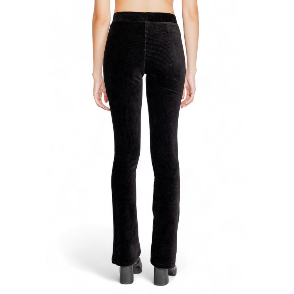 Black Cotton Jeans & Pant - ventzia