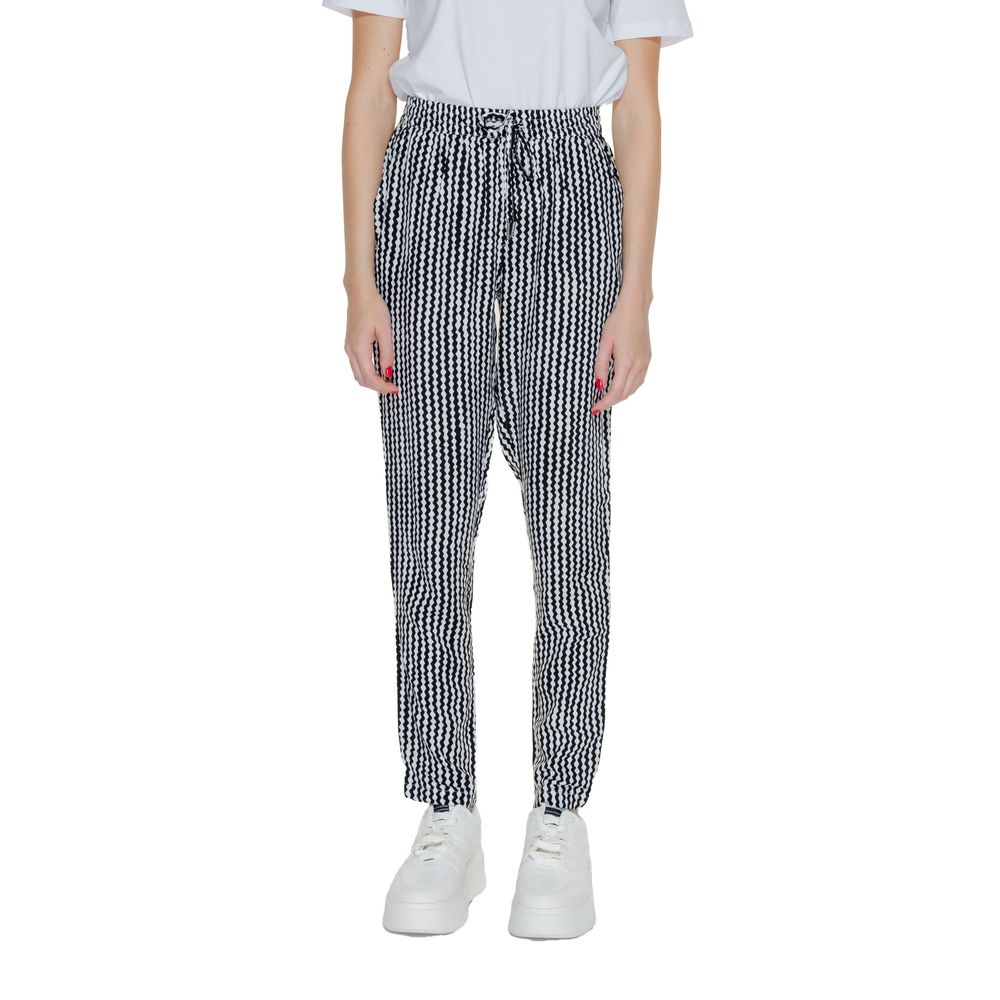 Black Viscose Pant - ventzia