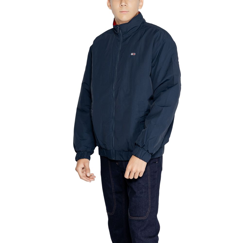 Blue Polyamide Jackets & Coat - ventzia