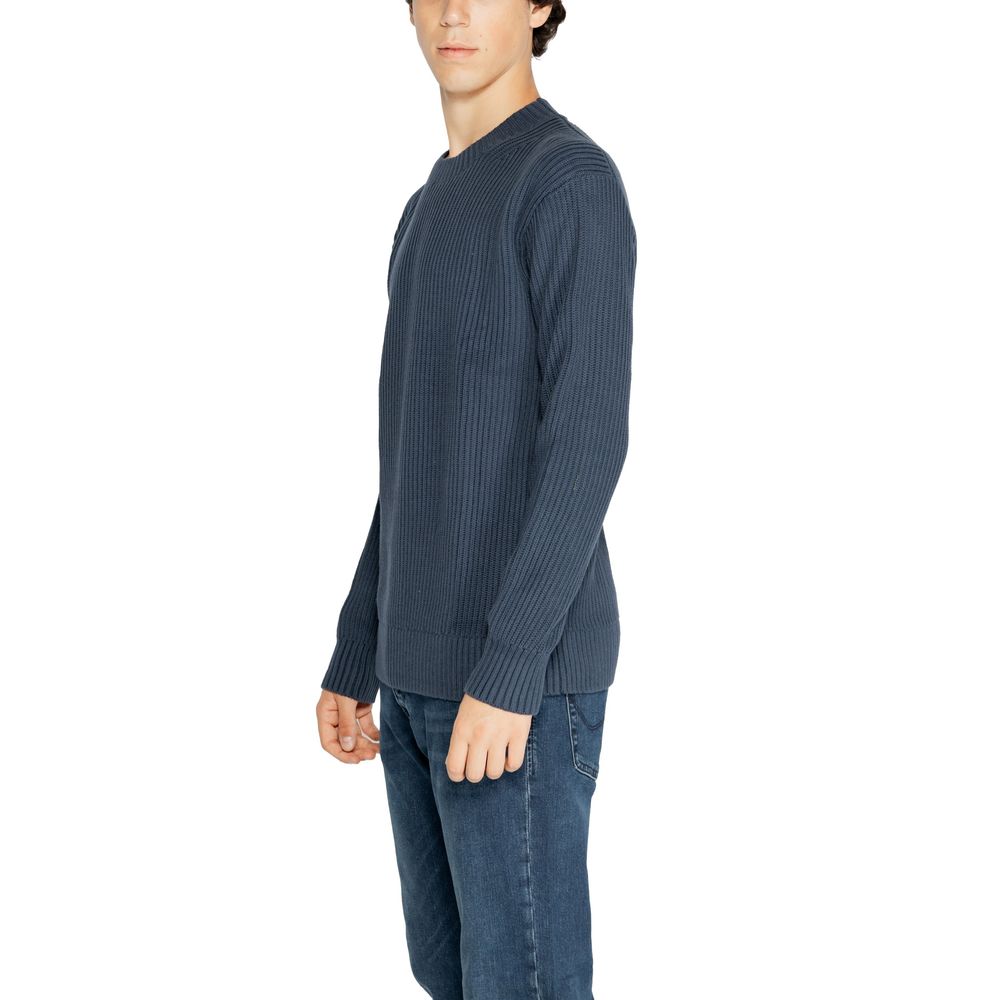 Black Organic Cotton Sweater - ventzia