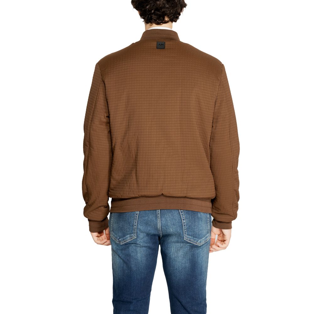 Brown Polyester Jackets & Coat - ventzia