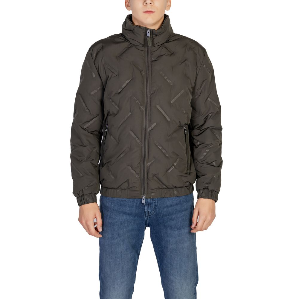Green Polyester Jackets & Coat - ventzia