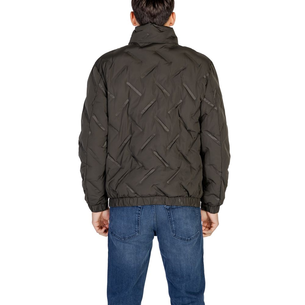Green Polyester Jackets & Coat - ventzia