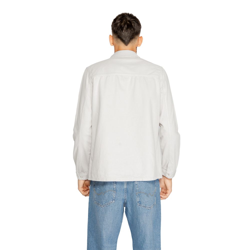 Gray Cotton Shirt - ventzia