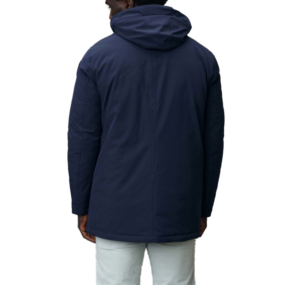 Blue Polyethylene Parka - ventzia