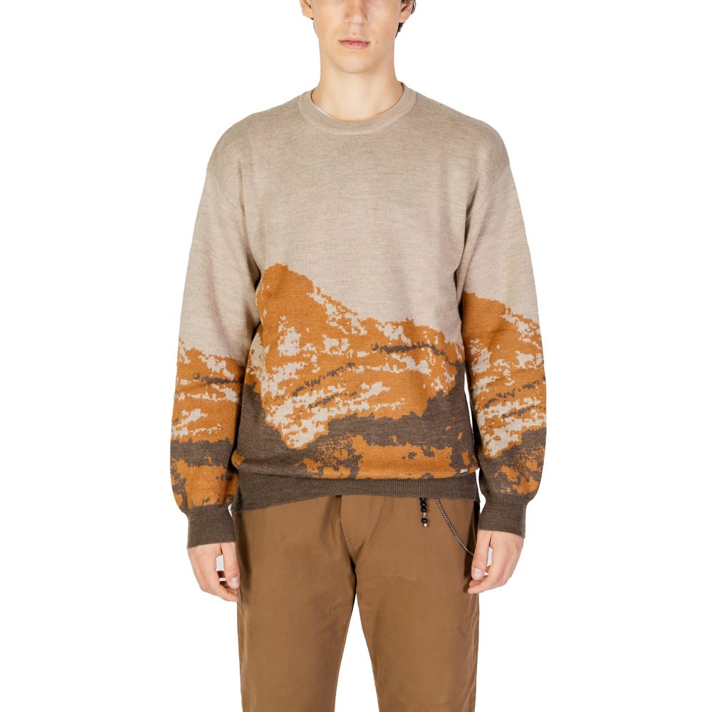 Brown Marabou Sweater - ventzia