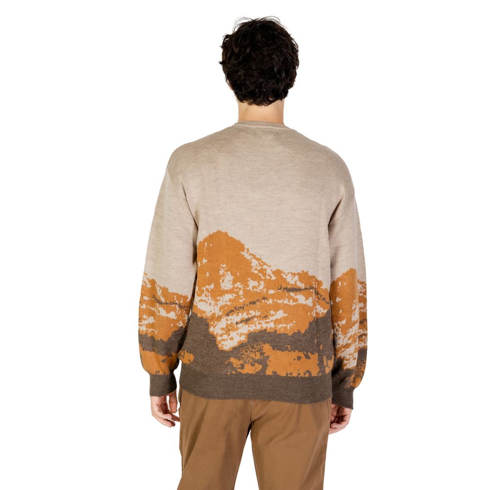 Brown Marabou Sweater - ventzia