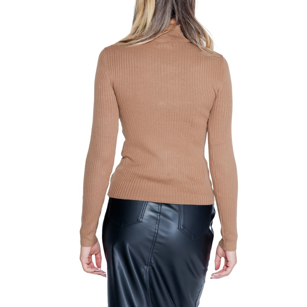 Brown Viscose Sportswear - ventzia