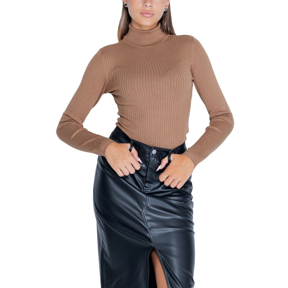 Brown Viscose Sportswear - ventzia