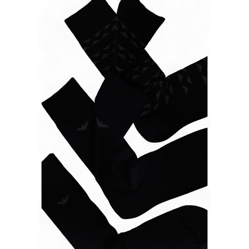 Black Cotton Sock - ventzia