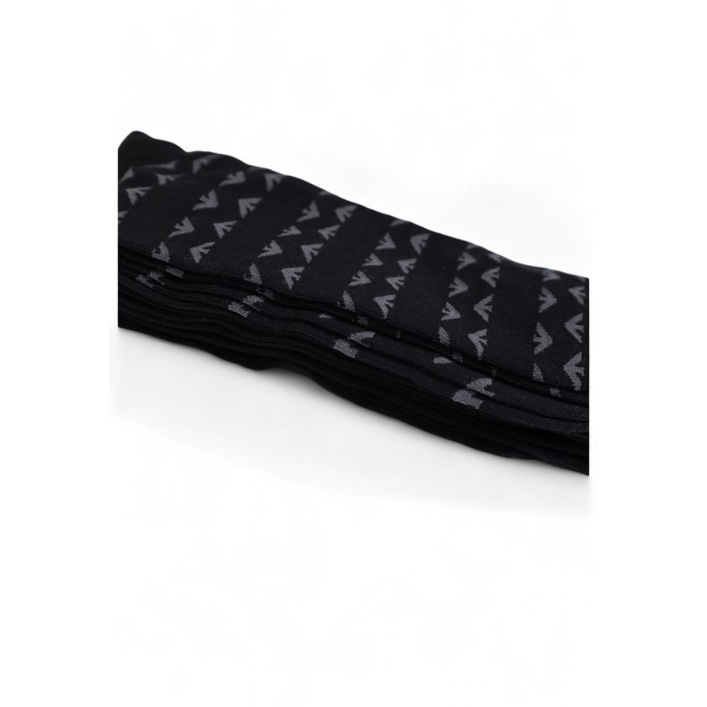 Black Cotton Sock - ventzia