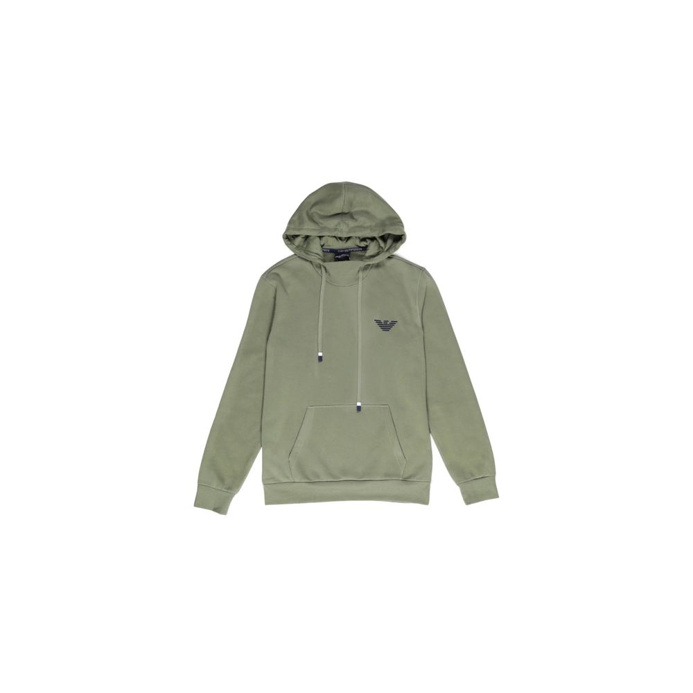 Green Cotton Hoody - ventzia