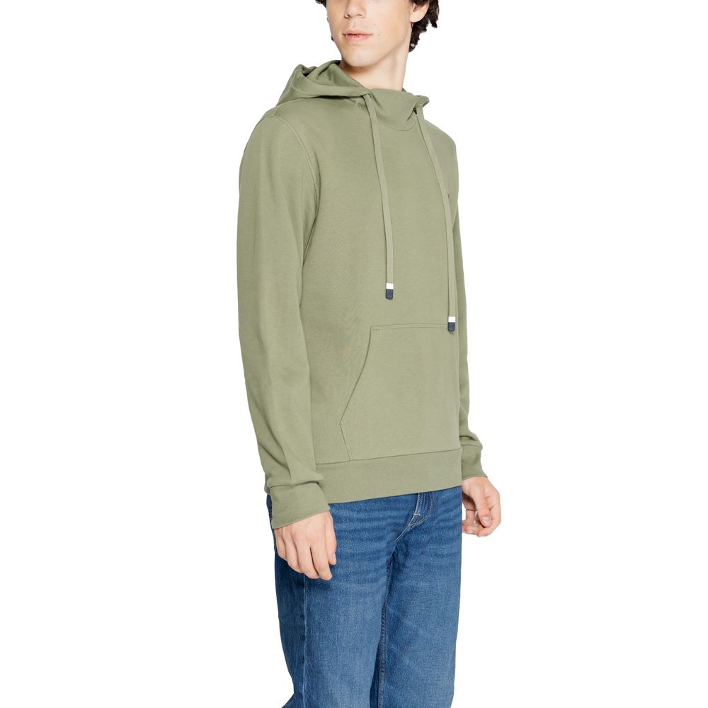 Green Cotton Hoody - ventzia