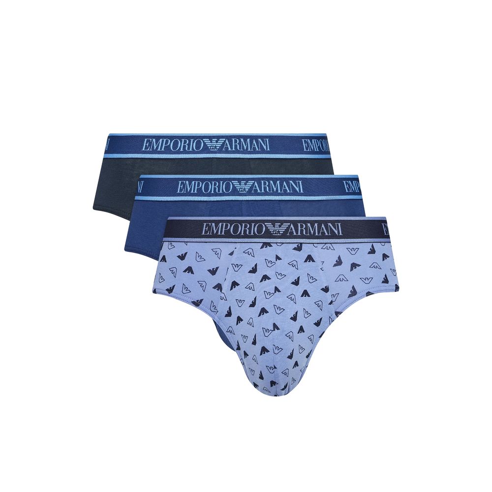 Blue Cotton Underwear - ventzia