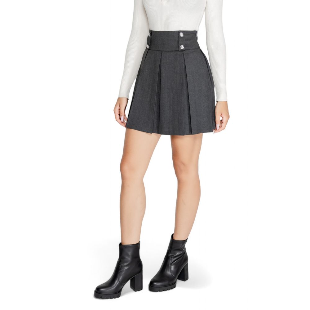 Gray Polyester Mini
