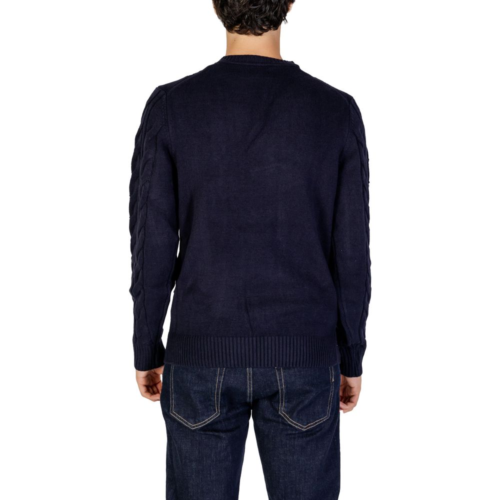 Blue Marabou Sweater - ventzia